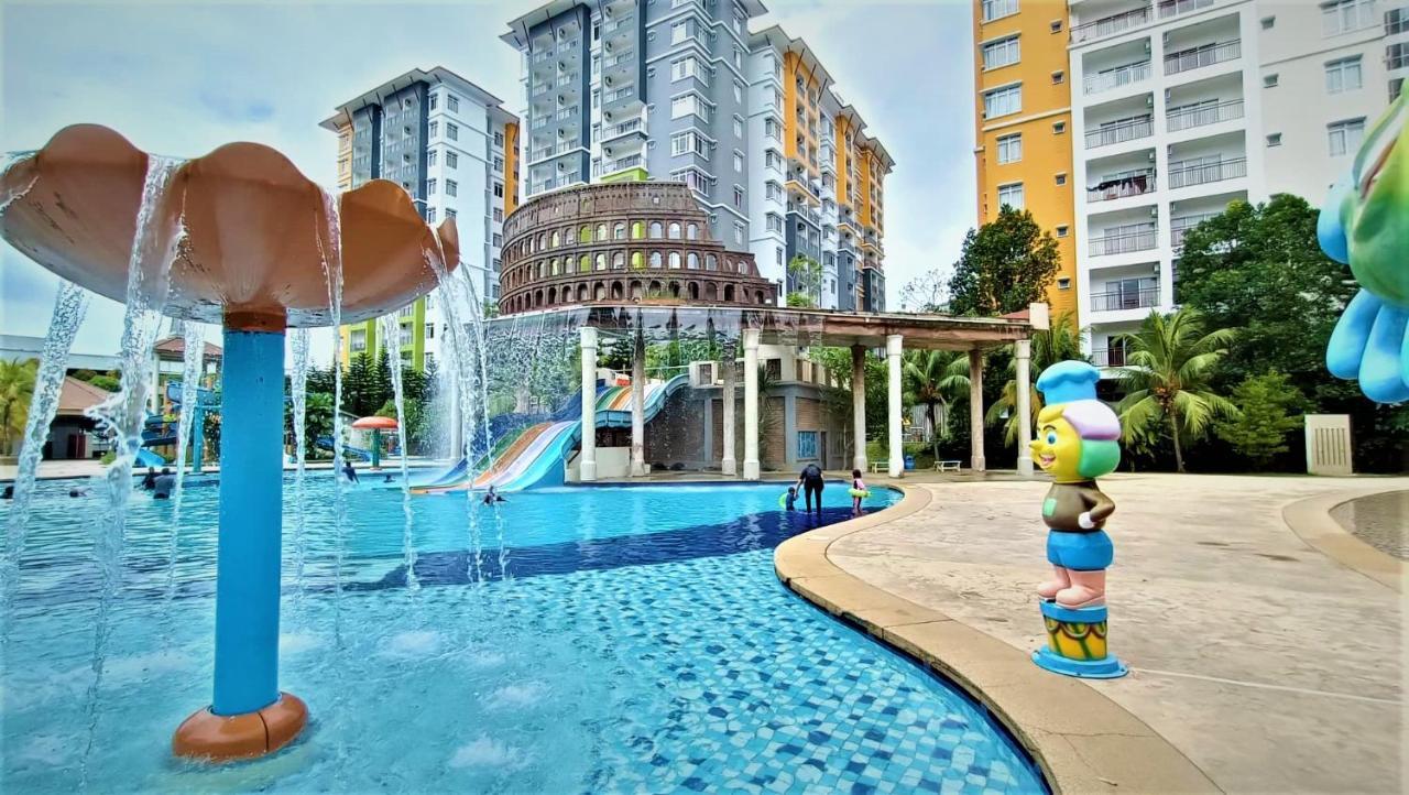 Melaka Town Area Top 1 Family Lovers Water Themepark Suites By Ggm Exterior photo